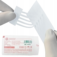 Sterylny plaster 0,6 x 7,5 cm, 50 szt. - Nobamed Rudastrip Suture — Zdjęcie N3