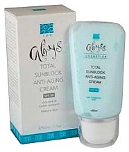 Kup Przeciwstarzeniowy krem z filtrem UV do twarzy (SPF 50) - Spa Abyss Total Sunblock Anti-aging Cream SPF 50