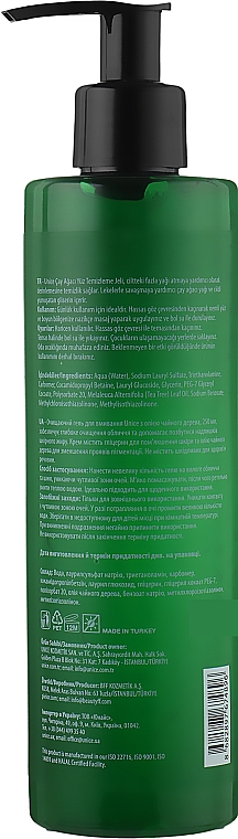 Oczyszczający żel do mycia twarzy z olejkiem z drzewa herbacianego - Unice Tea Tree Purifying Cleansing Gel — Zdjęcie N2