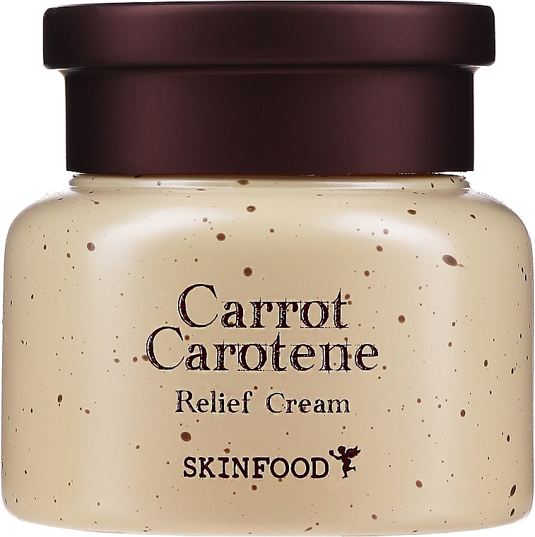 Krem do twarzy z marchewką i karotenem - Skinfood Carrot Carotene Relief Cream — Zdjęcie N1
