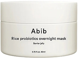 Ryżowa maska z probiotykami ​​na noc - Abib Rice Probiotics Overnight Mask Barrier Jelly — Zdjęcie N1