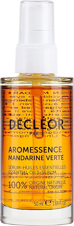 Serum z olejkami eterycznymi nadające cerze blask - Decléor Aromessence Green Mandarin Oil Serum — Zdjęcie N3
