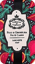 Mydło naturalne Figa i agrest - Essencias De Portugal Figs & Gooseberries Soap — Zdjęcie N1