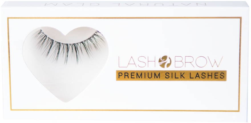 Sztuczne rzęsy - Lash Brow Premium Silk Lashes Natural Glam — Zdjęcie N1