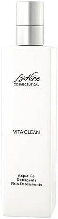 Żel myjący do twarzy z kompleksem prebiotyków - BioNike Vita Clean Water Physio-detox Cleansing Gel — Zdjęcie N1