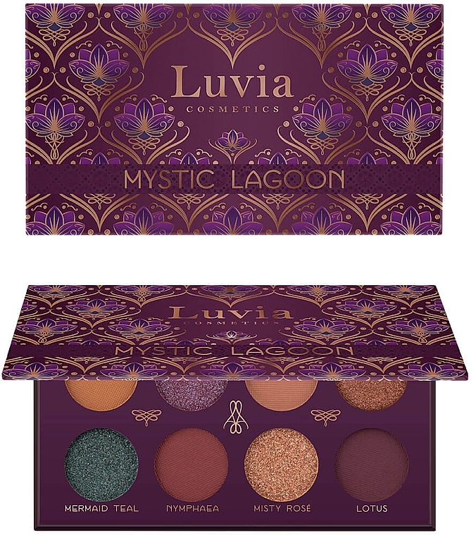 Paleta cieni do powiek - Luvia Cosmetics Mystic Lagoon Eyeshadow Palette — Zdjęcie N1