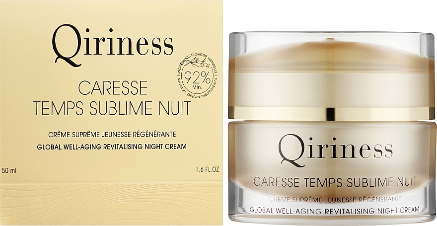 Przeciwstarzeniowy krem regenerujący na noc - Qiriness Ultimate Anti-Age Revitalising Night Cream — Zdjęcie N2