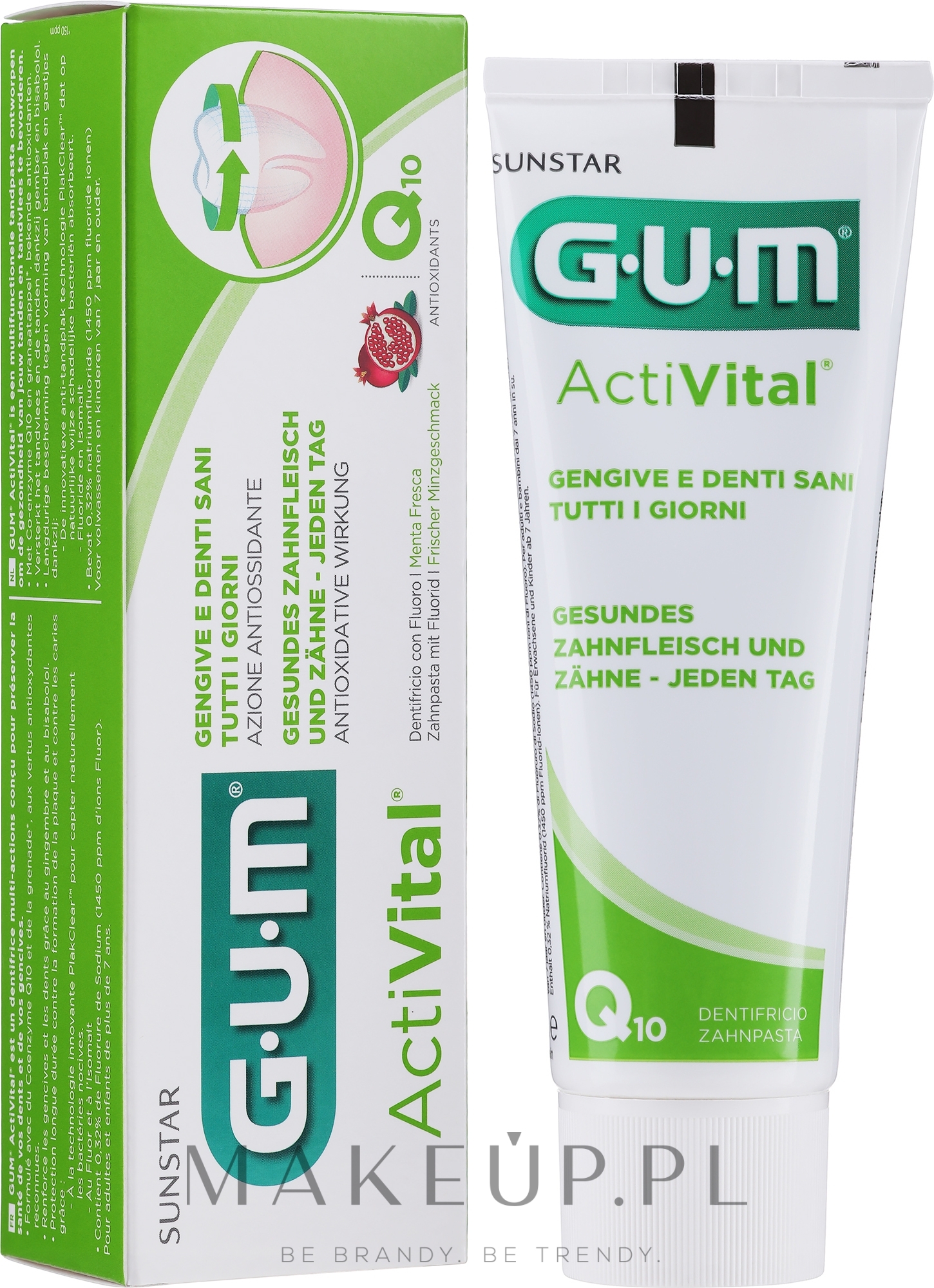 Pasta do zębów - G.U.M Activital — Zdjęcie 75 ml