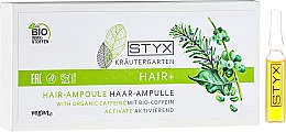 Kup Ampułki do włosów z organiczną kofeiną - Styx Naturcosmetic Hair Ampoule With Organic Caffeine Activate