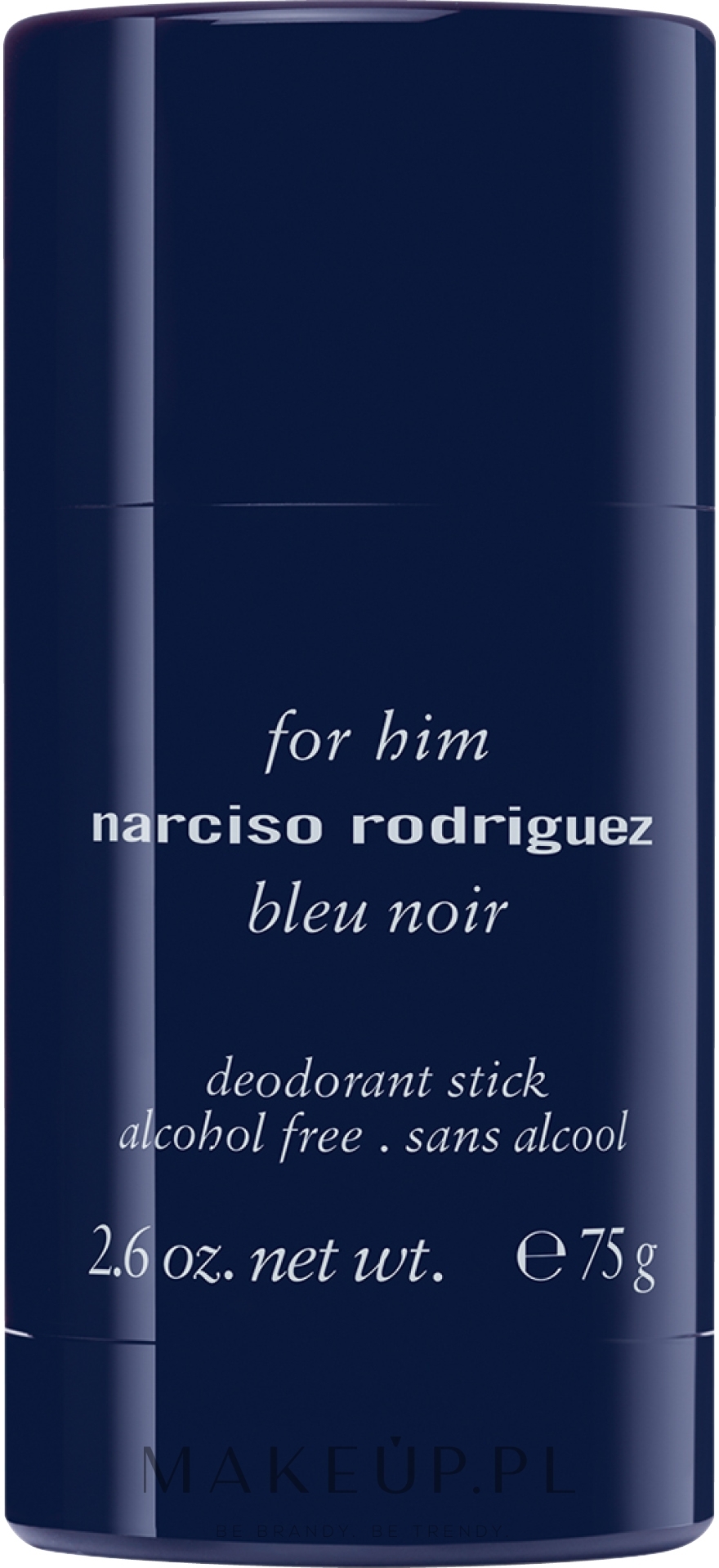 Perfumowany dezodorant w sztyfcie dla mężczyzn - Narciso Rodriguez for Him Bleu Noir — Zdjęcie 75 g