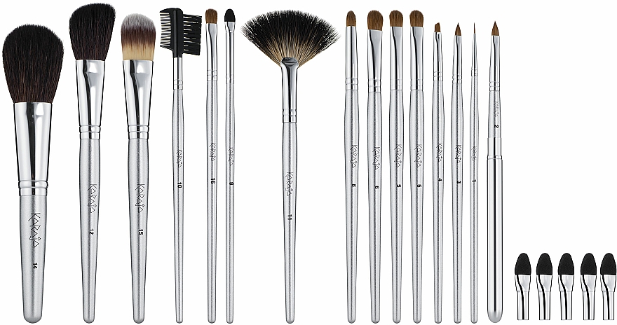 Zestaw pędzli - Karaja Professional Brush Set — Zdjęcie N2