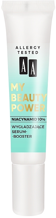 Wygładzające serum-booster do twarzy Niacynamid 10% - AA My Beauty Power Niacinamide 10% Smoothing Serum-Booster — Zdjęcie N2
