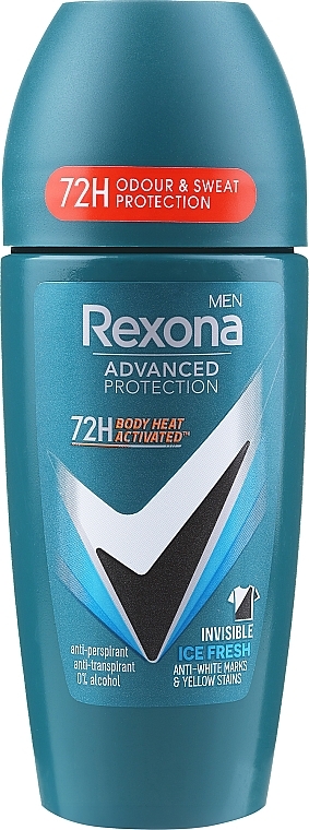 Antyperspirant w sprayu - Rexona Men Advanced Protection Invisible Ice Fresh — Zdjęcie N1