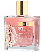 Kup Olejek do ciała, twarzy i włosów nadający połysk - Olival Rose Gold Oil
