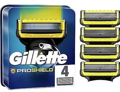 Wymienne wkłady do golenia, 4 sztuki - Gillette Proshield — Zdjęcie N1