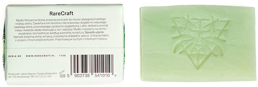 Mydło Wiosenne Błonia - RareCraft Soap — Zdjęcie N2