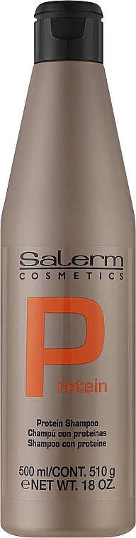 Proteinowy szampon do włosów - Salerm Linea Oro Shampoo Protein — Zdjęcie N2