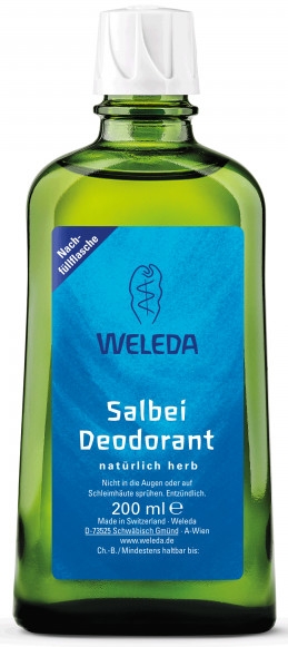 Dezodorant do ciała z szałwią - Weleda Sage Deodorant Refill Bottle (uzupełnienie) — Zdjęcie N1