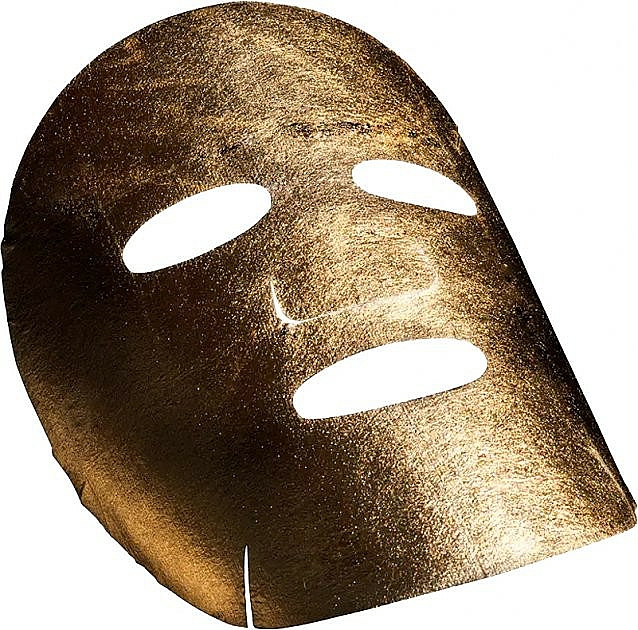 Rozświetlająca maska w płachcie do twarzy z maliną i witaminą C - Lierac Premium The Sublimating Gold Mask — Zdjęcie N4