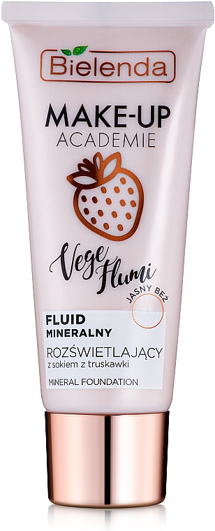 Mineralny płyn koloryzujący - Bielenda Make-Up Academie Vege Flumi Fluid Mineralny — Zdjęcie N1