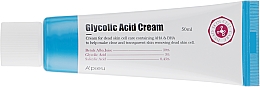 Oczyszczający krem peelingujący do twarzy z kwasami AHA i BHA - A'pieu Glycolic Acid Cream — Zdjęcie N2