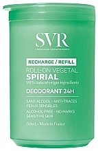 Kup Dezodorant-antyperspirant w kulce - SVR Spirial Roll-On Vegetal Deodorant 24H Refill