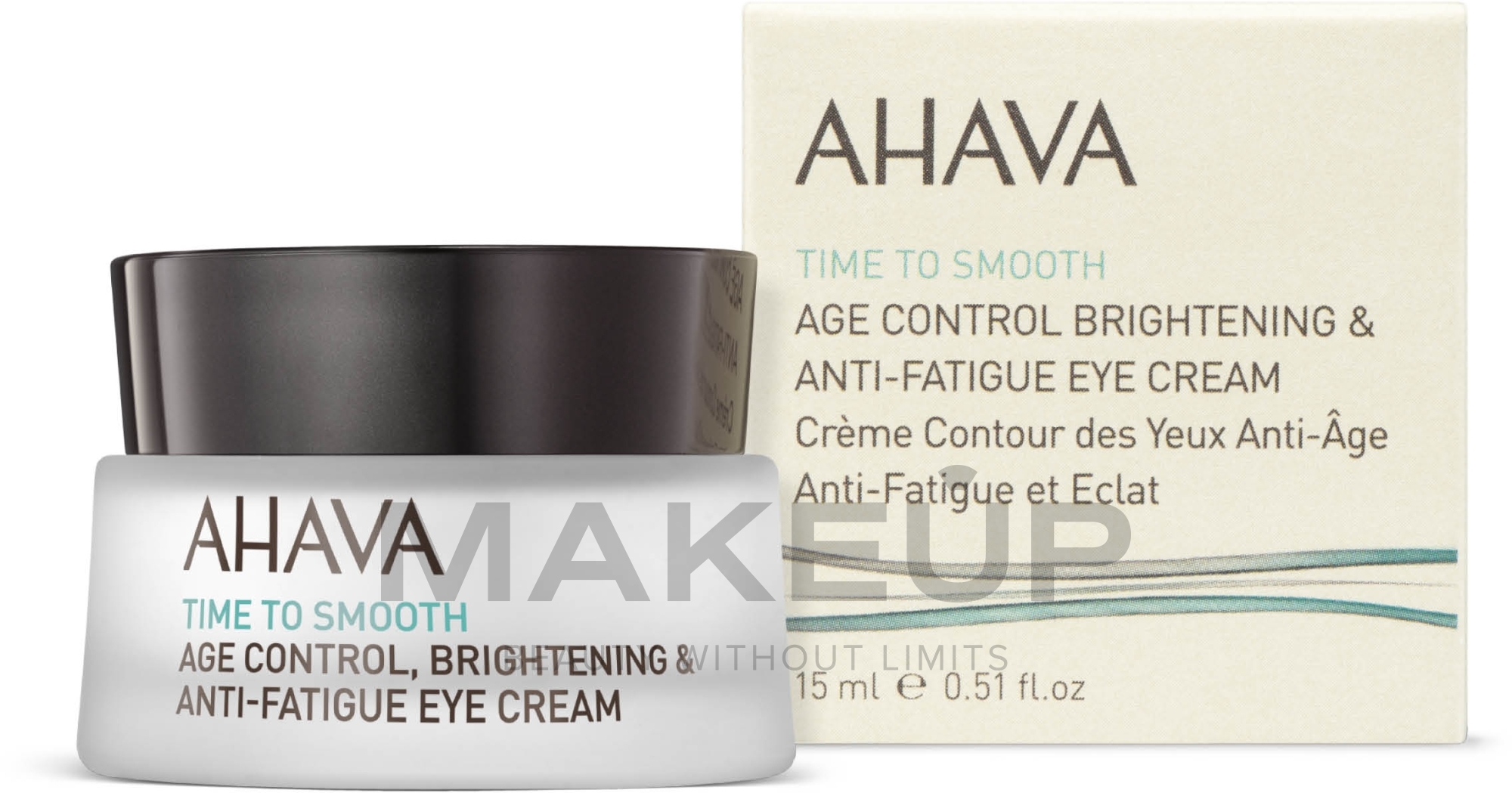 Odmładzający krem wygładzający na okolice oczu - Ahava Age Control Eye Cream — Zdjęcie 15 ml
