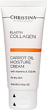 Kup Nawilżający krem do suchej skóry - Christina Elastin Collagen Carrot Oil Moisture Cream
