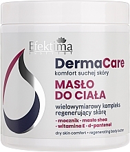 Regenerujące masło do ciała - Efektima Derma Care Dry Skin Comfort Regenerating Body Butter — Zdjęcie N1