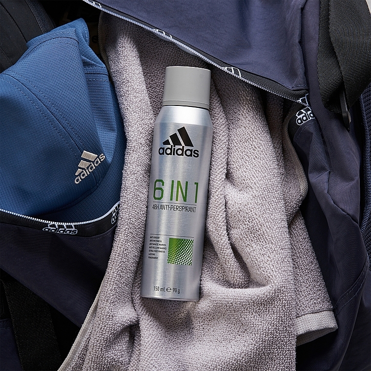 Dezodorant-antyperspirant dla mężczyzn - Adidas 6 In 1 48H Anti-Perspirant For Men — Zdjęcie N3