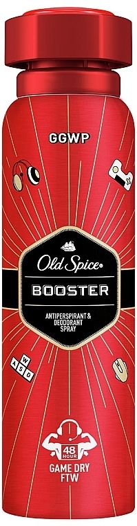 Antyperspirant i dezodorant w sprayu dla mężczyzn - Old Spice Booster Antiperspirant Deodorant Spray