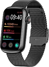 Kup Smartwatch, czarny metal - Garett Smartwatch Wave RT