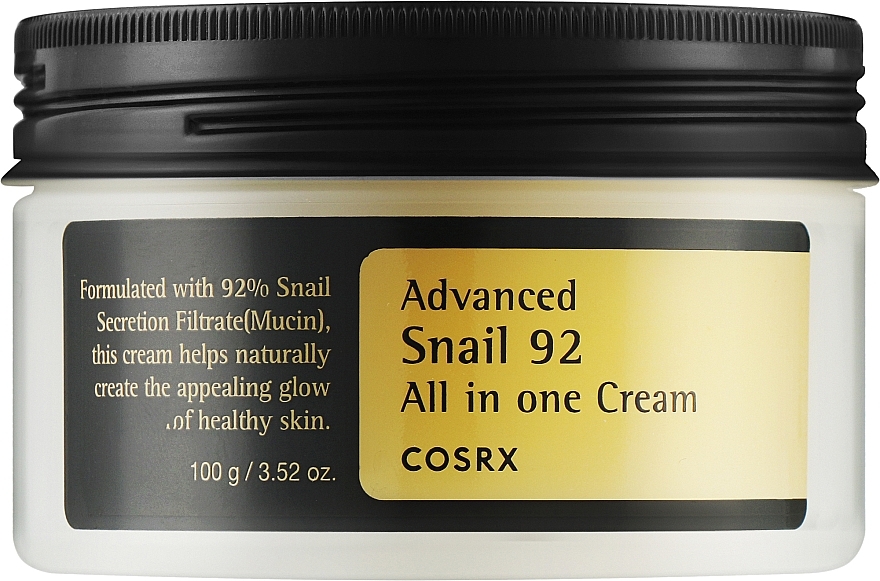 Uniwersalny krem do twarzy ze śluzem ślimaka - COSRX Advanced Snail 92 All In One Cream