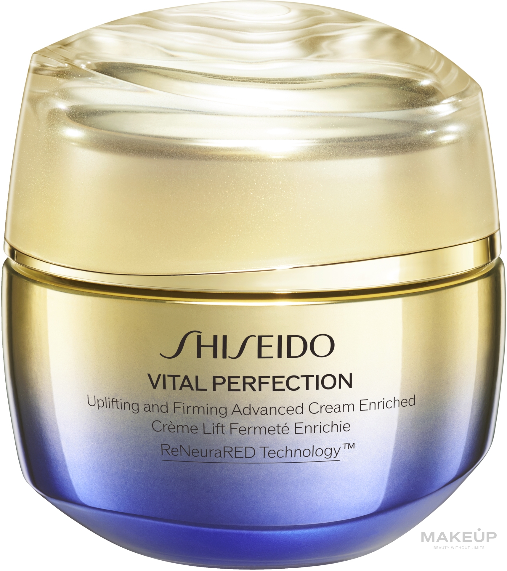 Liftingująco-ujędrniający krem ​​do twarzy - Shiseido Vital Perfection Uplifting And Firming Advanced Cream Enriched — Zdjęcie 50 ml