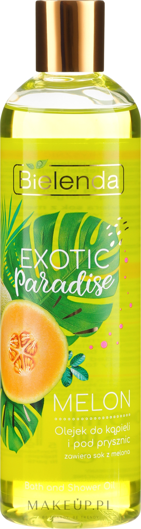 Olejek do kąpieli i pod prysznic Melon - Bielenda Exotic Paradise Shower Gel — Zdjęcie 400 ml