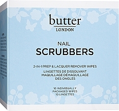 Kup Chusteczki do usuwania lakieru do paznokci - Butter London Nail Scrubbers 2-In-1 Prep & Lacquer Remover Wipes