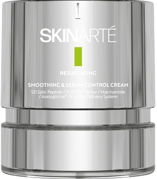 Wygładzający krem ​​do twarzy regulujący wydzielanie sebum - Skinarte Resurfacing Smoothing & Sebum Control Cream — Zdjęcie N1