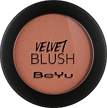 Matowy róż do policzków - BeYu Velvet Blush — Zdjęcie N2