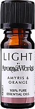 Kup Olejek eteryczny Drzewo sandałowe i pomarańcza - AromaWorks Light Range Amyris and Orange Essential Oil