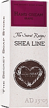 Krem do rąk z masłem shea Winogrono - The Secret Soap Store Shea Line Hand Cream Grape — фото N1