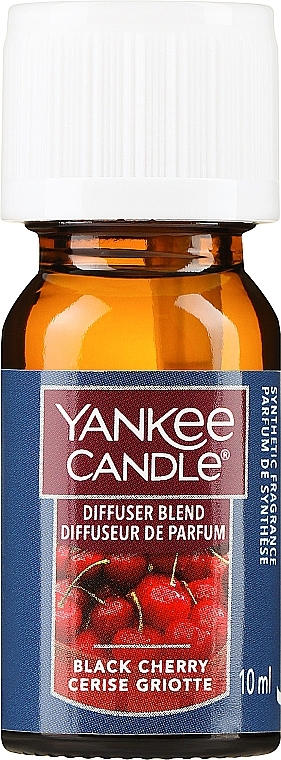 Olej do dyfuzora ultradźwiękowego Czarna Wiśnia - Yankee Candle Black Cherry Ultrasonic Diffuser Aroma Oil — Zdjęcie N1