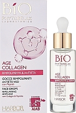 Przeciwstarzeniowe serum do twarzy w kroplach - Phytorelax Laboratories Bio Age Collagen Plumping Face Drops — Zdjęcie N2