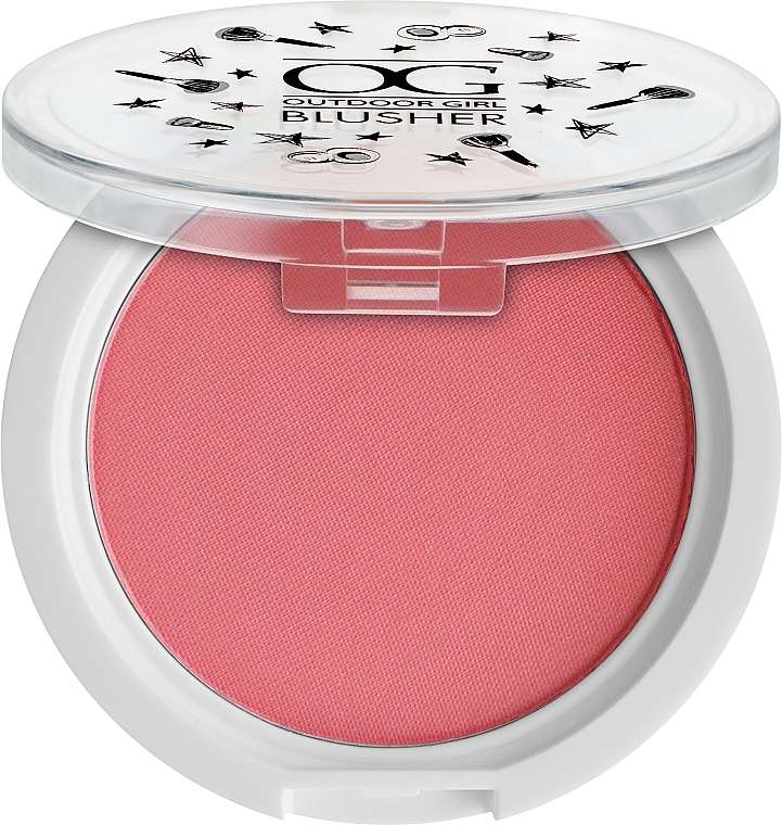 Róż do policzków - Outdoor Girl Powder Blusher Compact — Zdjęcie N1