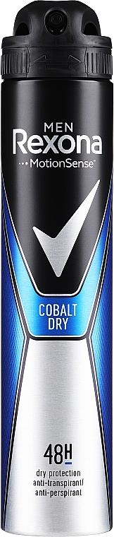 Antyperspirant w sprayu Cobalt Dry - Rexona Deodorant Spray 