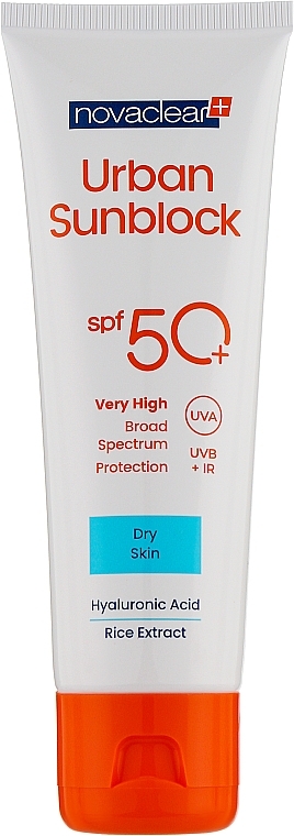 Krem ochronny przeciw promieniom UV do twarzy do skóry suchej SPF 50 - Novaclear Urban Sunblock  — Zdjęcie N1