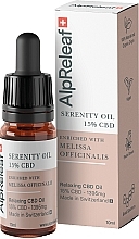 Kup Olej z ekstraktami z konopi i melisy - AlpReleaf Serenity Oil 15% CBD
