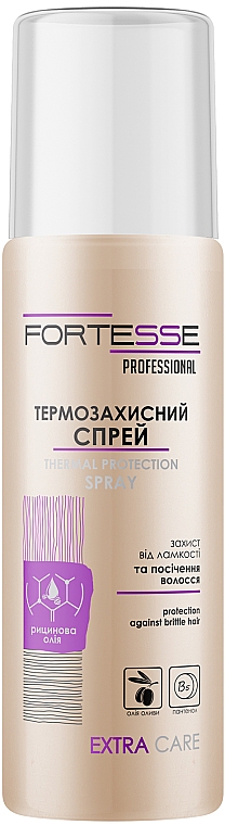 Płyn termoochronny w sprayu - Fortesse Professional Extra Care — Zdjęcie N1