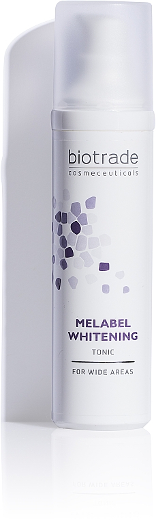 Tonik wybielający rozjaśniający plamy starcze i wyrównujący koloryt skóry - Biotrade Melabel Whitening Tonic