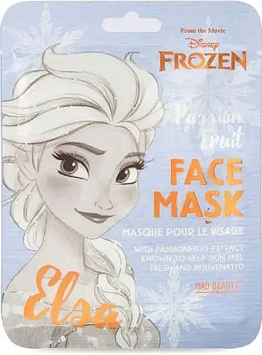 Maska do twarzy - Disney Mad Beauty Elsa Frozen Passionfruit Face Mask — Zdjęcie N1