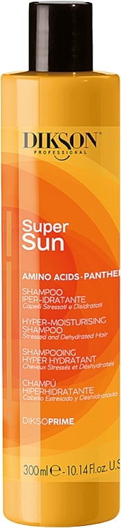 Szampon do włosów odwodnionych - Dikson Super Sun Hyper-Moisturising Shampoo — Zdjęcie N1